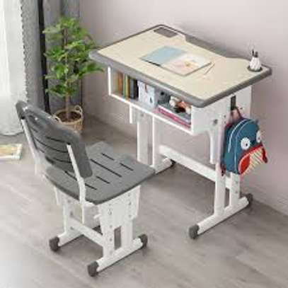 Adjustable Height Kids Homework Desk and Chair image 8