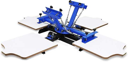 Operative Screen printing , 4 colors, 4 stations image 1