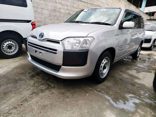 Toyota probox hybrid silver image 1