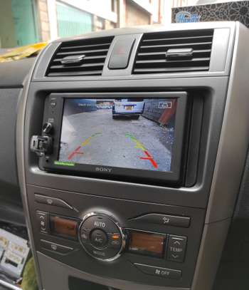 Toyota Fielder Old Model Radio with Bluetooth Reverse cam image 1