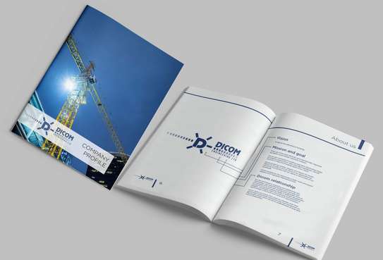 Company Profile Design, Catalogues and Brochures image 1