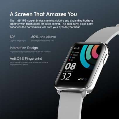 Oraimo Silver Edition Smart Watch 1.69'' IPS Screen IP68 image 4
