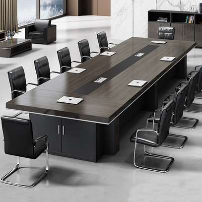 Simplicity Pro Conference Set- Long MDF Table & Chair image 4
