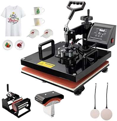 8 In 1 Combo Heat Transfer Machine Heat Press image 1