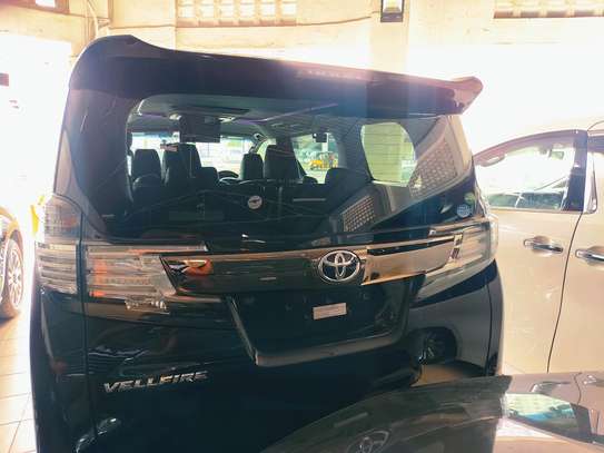 Toyota Vellfire 2017 black image 2