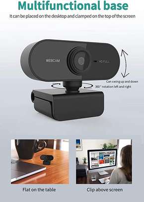 Full HD 1080P webcam with stereo microphone image 1