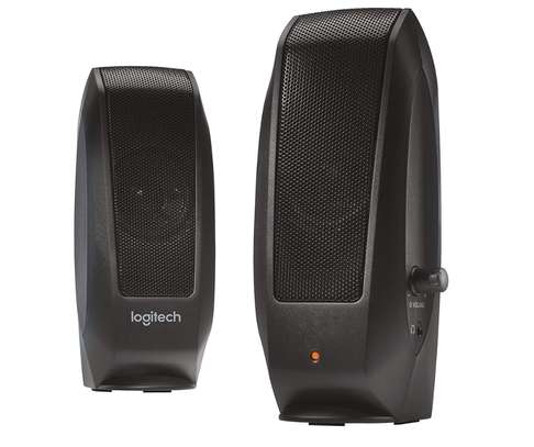 Logitech S120 2.0 Stereo Speakers, Black image 1