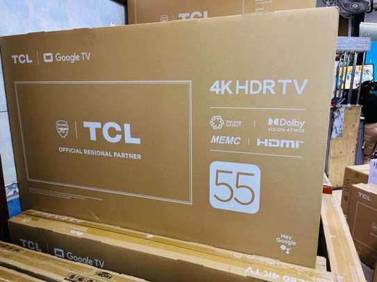 TCL 55 INCHES SMART GOOGLE UHD FRAMELESS TV ON OFFER image 3