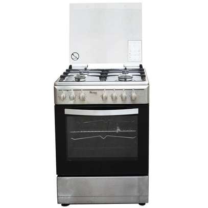 4GAS 60X55 SILVER COOKER- RF/412 image 1