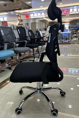 OFFICE CHAIR: Office Chair With Headrest Matt image 3