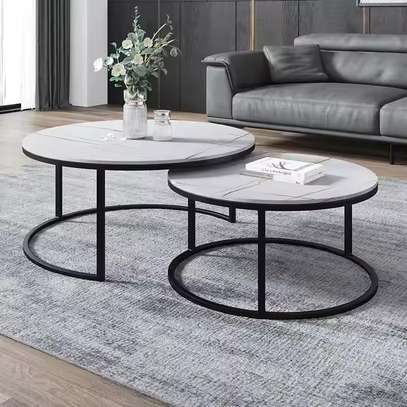 Marble Nesting Coffee Table image 5