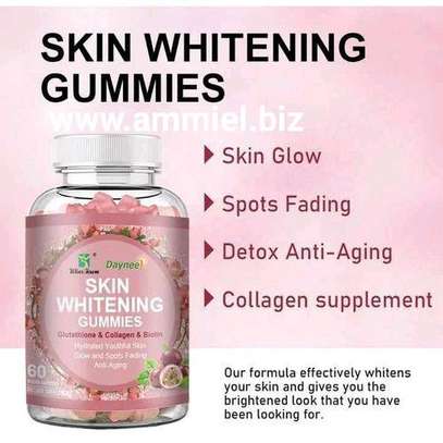 Daynee Skin Whitening Glutathione, Collagen & Biotin Gummies image 3