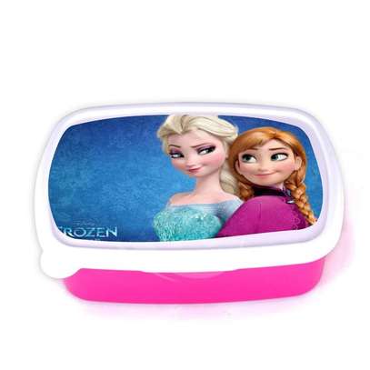 Cartoon Branded Snack Box - blue and pink image 8