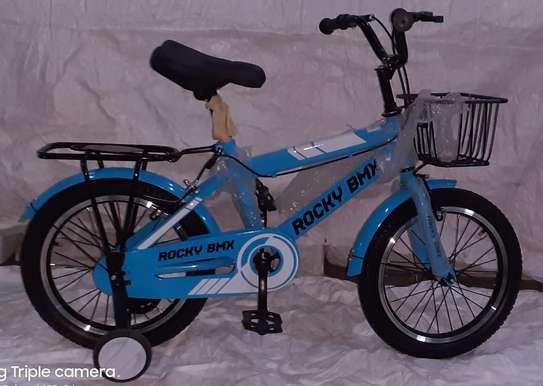 Rocky BMX Kids Bicycle Size 16 (4-7yrs) Blue image 1