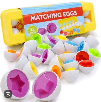 Matching eggs toy image 2