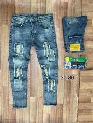 Funky sway legit Designer Quality men’s Rugged denim jeans image 3