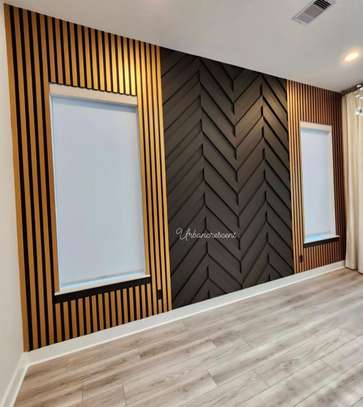 Beautiful unique fluted wall panels image 3
