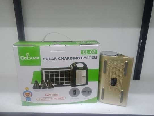 Solar lighting kit with Bluetooth Solar speaker image 2