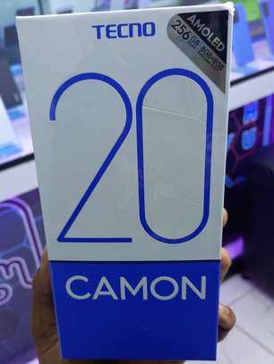 Tecno camon 20, 256gb on-screen fingerprint, amoled display image 1
