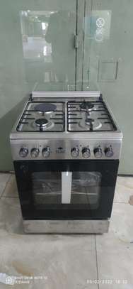 TLAC  Cooker, 60cm, 3Gas +1 E & Electric Oven- stainless image 1