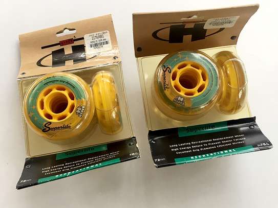 HYPER SUPERLITE INLINE SKATE WHEELS SPARE SET image 3