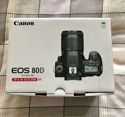 Canon EOS 80D DSLR With 18-55mm Lens image 1