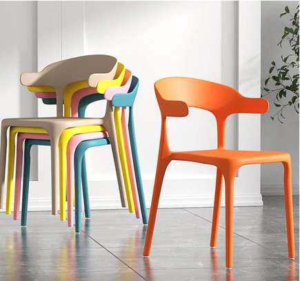 Office Chair: Plastic Durable Office Chair image 4