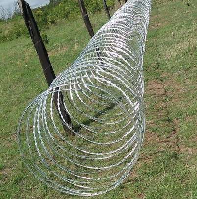 Galvanized razor barbed wire image 3
