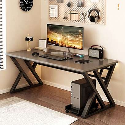 Modern Home Office Computer Desk Gaming Table image 1