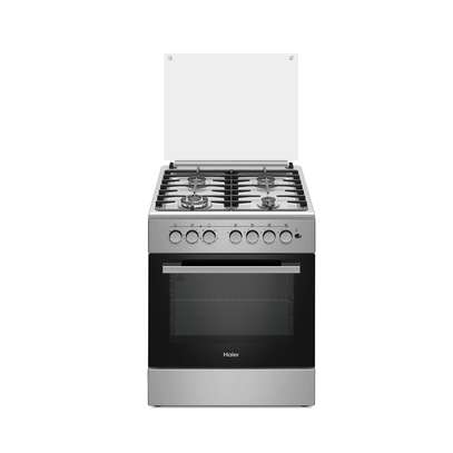 Haier 4 Gas 60X60 Cooker with Electric Oven - HCR2040EES image 1