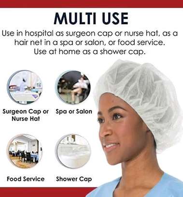 HAIR NETS/BOUFFANT CAPS/NURSE CAPS KENYA image 6