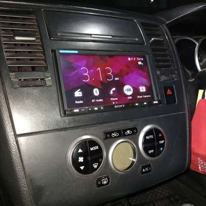 Nissan Tiida radio system with Android auto apple carplay image 1