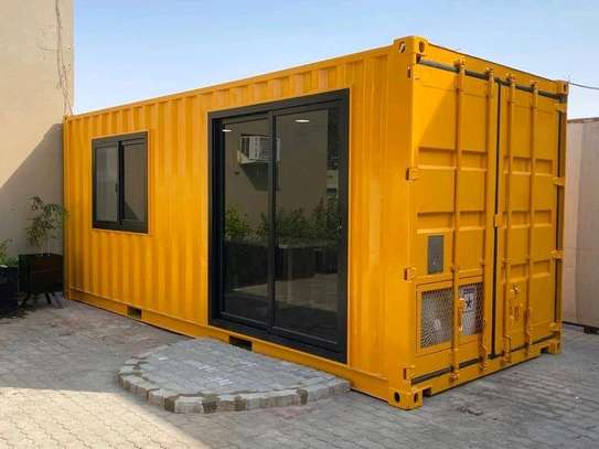 20-foot container built office image 7