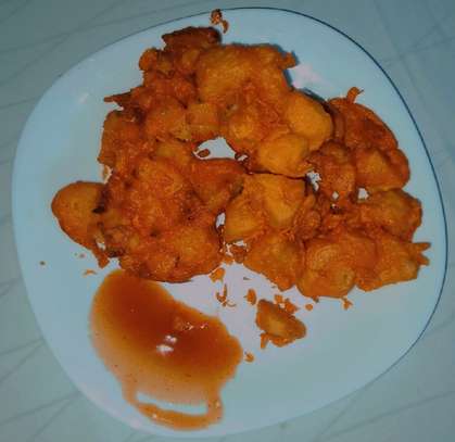 Homemade Crispy Pakoras with Tangy Dipping Sauce image 1