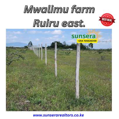 Residential Land at Mwalimu Farm Located In Ruiru East. image 12