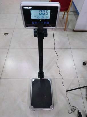Digital Rechargeable Height & Weight Scale image 1