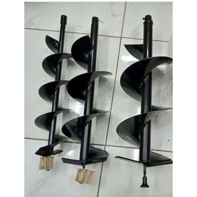 4-Stroke Earth Auger Machine with 3 Free Drill Bits image 1