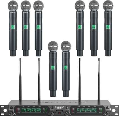 Phenyx Pro Wireless Microphone System 8-Channel image 1