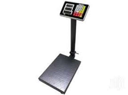 Heavy Duty Digital Scale 100KG 300KG Weight Electronic Platform Scale Floor Foldable Scales Price Computing image 1