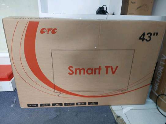 CTC 43 inch 4K UHD Smart TV image 1