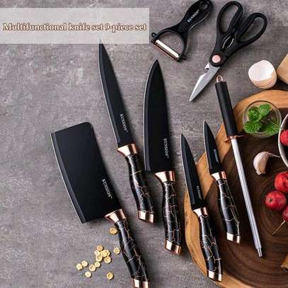 9pc  Kitchen Knife set image 2