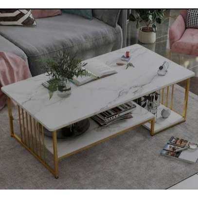 Coffee Table; Rectangle Office Coffee Table image 1