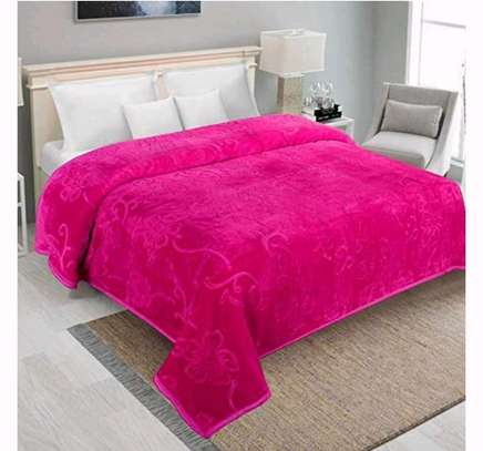 Pink soft blanket image 1