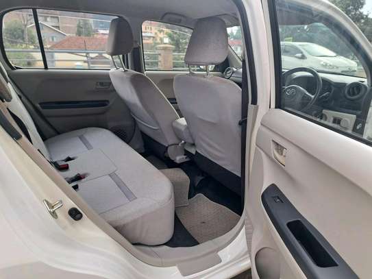 Toyota passo white color 2017 model fully loaded. image 6