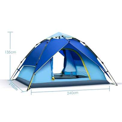 2 to 4 person automatic camping tent image 1