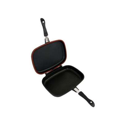 Double Sided Grill,Cook, Handy Frying Pan image 1
