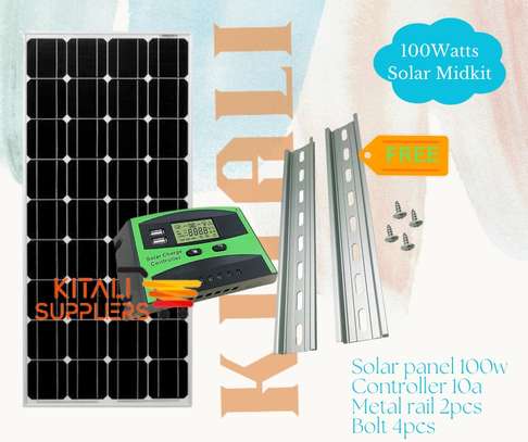 100watts Solar Midkit. image 1