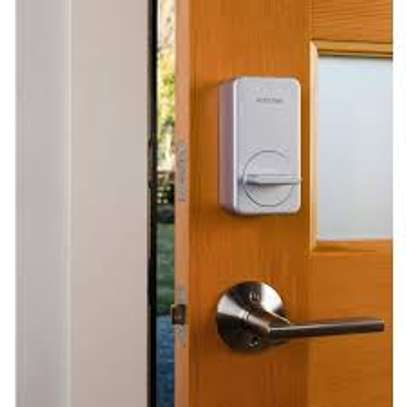 Biometric Door Lock With Fingerprint Access Installation image 5