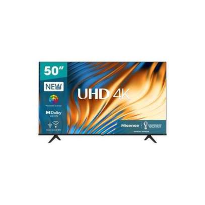 Hisense 50" smart UHD 4k frameless tv image 1