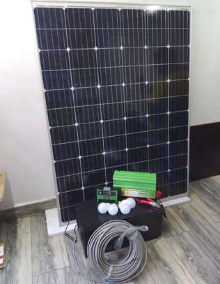 Full 50watts Solar complete kit for home image 1